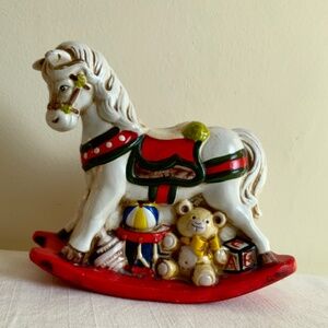 Vintage rocking horse kids TOY